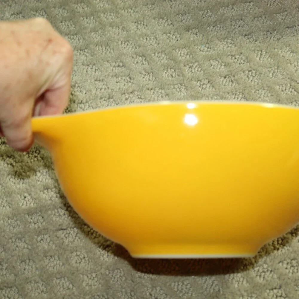 Complete Set of 4 Pyrex Vtg Sunflower 441 - 444 Nesting Cinderella Mixing Bowl
